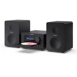Sharp XL-B520D(BK) Tokyo Hi-Fi Micro System 2.0, FM/DAB/DAB+/USB, CD, Bluetooth 5.0, Aux-in, Black | Sharp | Tokyo Hi-Fi Micro S