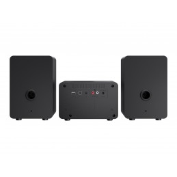 Sharp XL-B520D(BK) Tokyo Hi-Fi Micro System 2.0, FM/DAB/DAB+/USB, CD, Bluetooth 5.0, Aux-in, Black | Sharp | Tokyo Hi-Fi Micro S