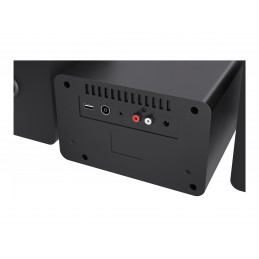 Sharp XL-B520D(BK) Tokyo Hi-Fi Micro System 2.0, FM/DAB/DAB+/USB, CD, Bluetooth 5.0, Aux-in, Black | Sharp | Tokyo Hi-Fi Micro S