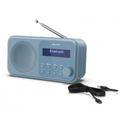 Sharp | Tokyo Digital Radio | DR-P420(BL) | Bluetooth | Blue | Portable | Wireless connection