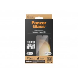 PanzerGlass | Screen protector | Samsung | Galaxy S24 | Polyethylene terephthalate (PET) | Transparent | Ultra-Wide Fit wA