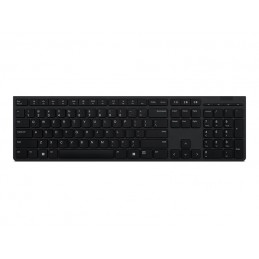 Lenovo | Professional Wireless Rechargeable Keyboard | 4Y41K04068 | Keyboard | Wireless | US | Grey | Scissors switch keys