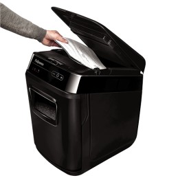 Cross-Cut Shredder | AutoMAX 150C | Black | Paper shredding | Shredding CDs | Credit cards shredding | Auto Feed