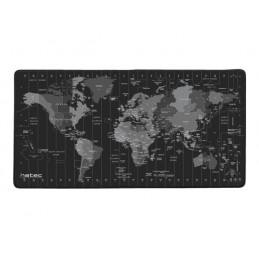 Natec Mouse Pad, Time Zone Map, Maxi, 800x400 mm | Natec | Mouse Pad Maxi | Time Zone Map