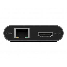 Raidsonic | 12-in-1 USB Type-C dock with PD 100W | BOX IB-DK4050-CPD | Dock | Ethernet LAN (RJ-45) ports 1 | USB 3.0 (3.1 Gen 1)