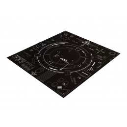 Genesis Tellur 400 Square Hud Floor Mat | Black