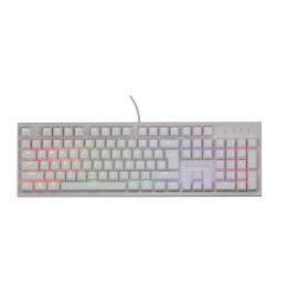 Genesis THOR 303 | Mechanical Gaming Keyboard | Wired | US | White | USB Type-A | Outemu Peach Silent