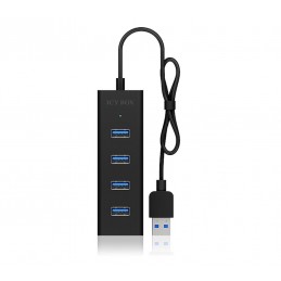 Raidsonic | 4 port USB 3.0 hub | IB-HUB1409-U3