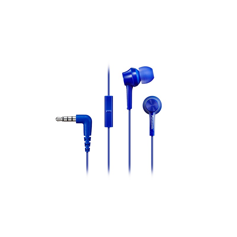 Panasonic | Canal type | RP-TCM115E-A | Wired | In-ear | Microphone | Blue