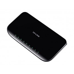 TP-LINK | Switch | TL-SG1008D | Unmanaged | Desktop | Gigabit Ethernet (copper) ports quantity 8 | Power supply type External | 