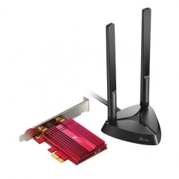 TP-LINK | TX3000E | AX3000 Wi-Fi 6 Bluetooth 5.0 PCIe Adapter | 2.4GHz/5GHz | Antenna type 2xHigh-Gain External Antennas | 574+2