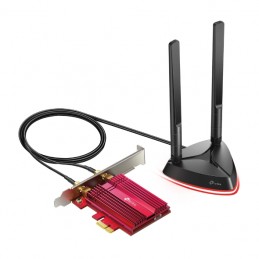 TP-LINK | TX3000E | AX3000 Wi-Fi 6 Bluetooth 5.0 PCIe Adapter | 2.4GHz/5GHz | Antenna type 2xHigh-Gain External Antennas | 574+2