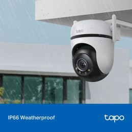 TP-LINK | Pan/Tilt Security Wi-Fi Camera | Tapo C520WS | Dome | 4 MP | 3.18 mm/F1.6 | IP66 | H.264 | MicroSD, up to 512 GB