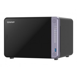 QNAP Cost-effective 6-bay 10GbE NAS | TS-632X-4G | Alpine | AL524 | Processor frequency 2 GHz | 4 GB | DDR4 SODIMM | 120W adapte