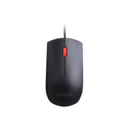 Lenovo Essential USB Wired Mouse, 1600 DPI, 1.8 m, 3 Buttons, Black | Lenovo | Essential USB Mouse | Optical sensor | wired | Bl