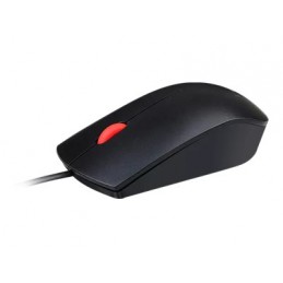 Lenovo Essential USB Wired Mouse, 1600 DPI, 1.8 m, 3 Buttons, Black | Lenovo | Essential USB Mouse | Optical sensor | wired | Bl