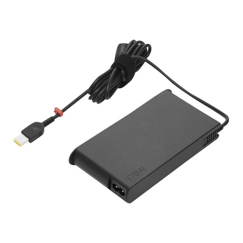 Lenovo | ThinkPad Mobile Workstation Slim 170W AC Power Adapter (Slim-tip) | 4X20S56701 | 170 W | 20 V | AC Adapter