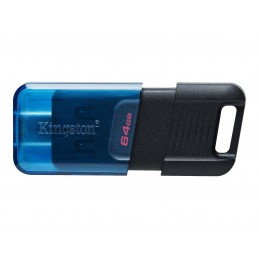 Kingston | DataTraveler 80 M | 64 GB | USB-C | Black