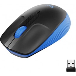 Logitech | Full size Mouse | M190 | Wireless | USB | Blue