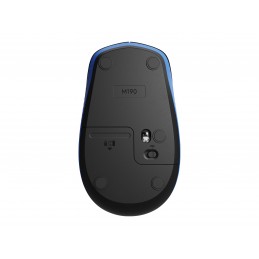 Logitech | Full size Mouse | M190 | Wireless | USB | Blue