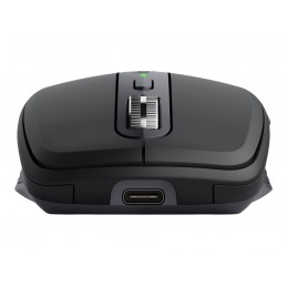 Logitech Logitech MX Anywhere 3S Mouse - RF Wireless + Bluetooth, Laser, 8000 DPI, Graphite | Logitech