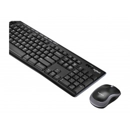 Logitech MK270 | Keyboard and Mouse Set | Wireless | US | Black