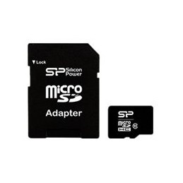 Silicon Power | 8 GB | MicroSDHC | Flash memory class 10 | SD adapter