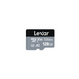 Lexar | Professional 1066x | UHS-I | 128 GB | MicroSDXC | Flash memory class 10