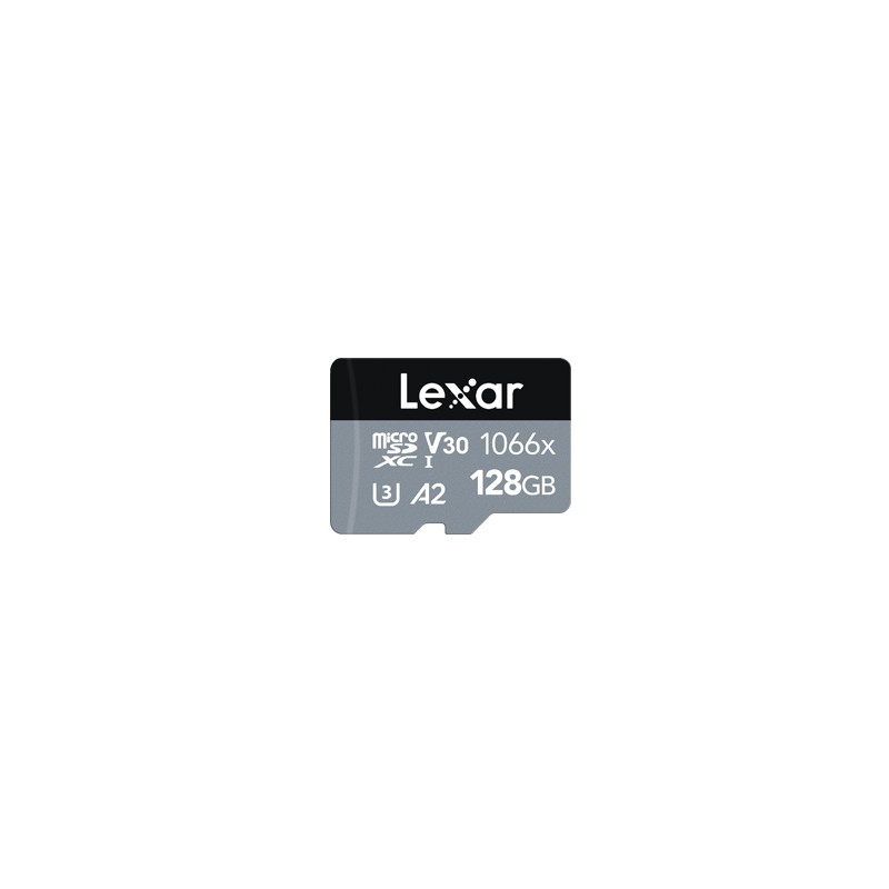 Lexar | Professional 1066x | UHS-I | 128 GB | MicroSDXC | Flash memory class 10