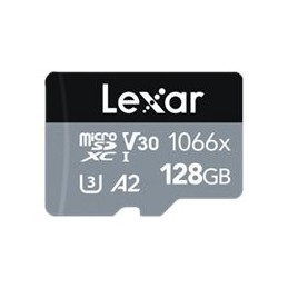 Lexar | Professional 1066x | UHS-I | 128 GB | MicroSDXC | Flash memory class 10