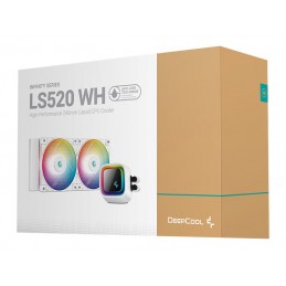 Deepcool | LS520 A-RGB | CPU Liquid Cooler | White | Intel, AMD