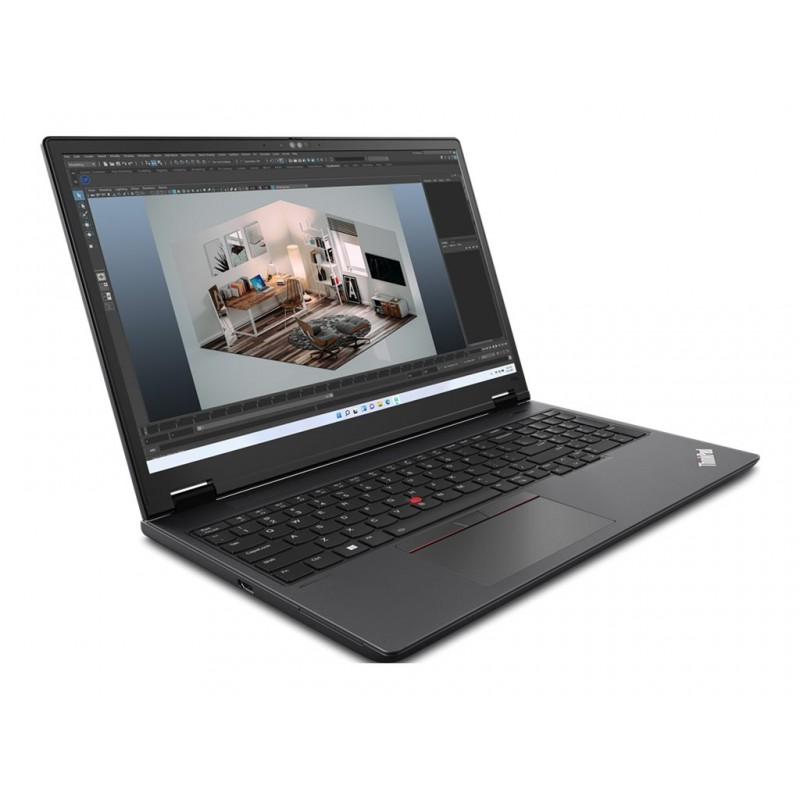 Lenovo ThinkPad P16v | Black | 16 " | IPS | WUXGA | 1920 x 1200 pixels | Anti-glare | Intel Core U7 | 155H | 32 GB | DDR5 | Soli