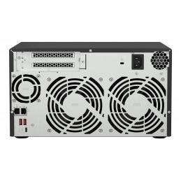 QNAP | 8-Bay QTS and QuTS hero NAS | TS-873A-8G | Up to 8 HDD/SSD Hot-Swap | AMD Ryzen | Ryzen V1500B Quad-Core | Processor freq