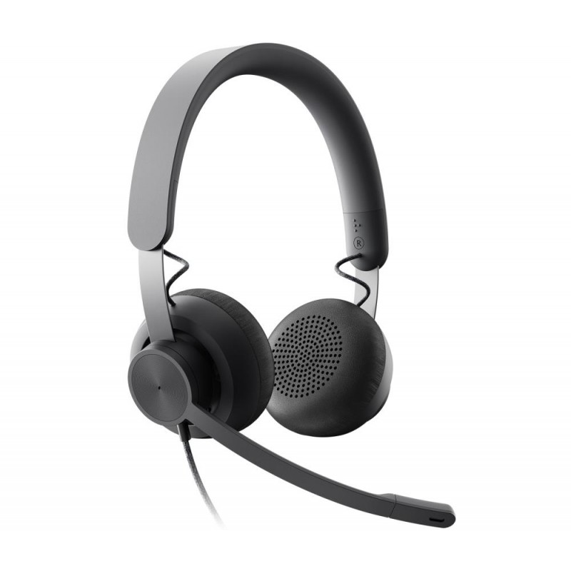 HEADSET ZONE WIRED/DARK GREY 981-000875 LOGITECH