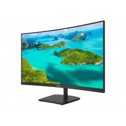 Philips | Curved LCD Monitor | 241E1SCA/00 | 24 " | VA | FHD | 16:9 | 75 Hz | 5 ms | 1920 x 1080 pixels | 250 cd/m | HDMI ports 