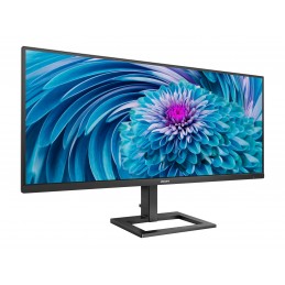 Philips | Monitor | 346E2LAE | 34 " | VA | WQHD | 21:9 | 100 Hz | 4 ms | 3440 x 1440 | 300 cd/m | HDMI ports quantity 1