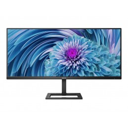 Philips | Monitor | 346E2LAE | 34 " | VA | WQHD | 21:9 | 100 Hz | 4 ms | 3440 x 1440 | 300 cd/m | HDMI ports quantity 1