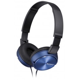 Sony | Foldable Headphones | MDR-ZX310 | Headband/On-Ear | Blue