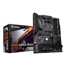 Gigabyte | B550 AORUS ELITE V2 1.0 | Processor family AMD | Processor socket AM4 | DDR4 DIMM | Memory slots 2 | Chipset AMD B | 