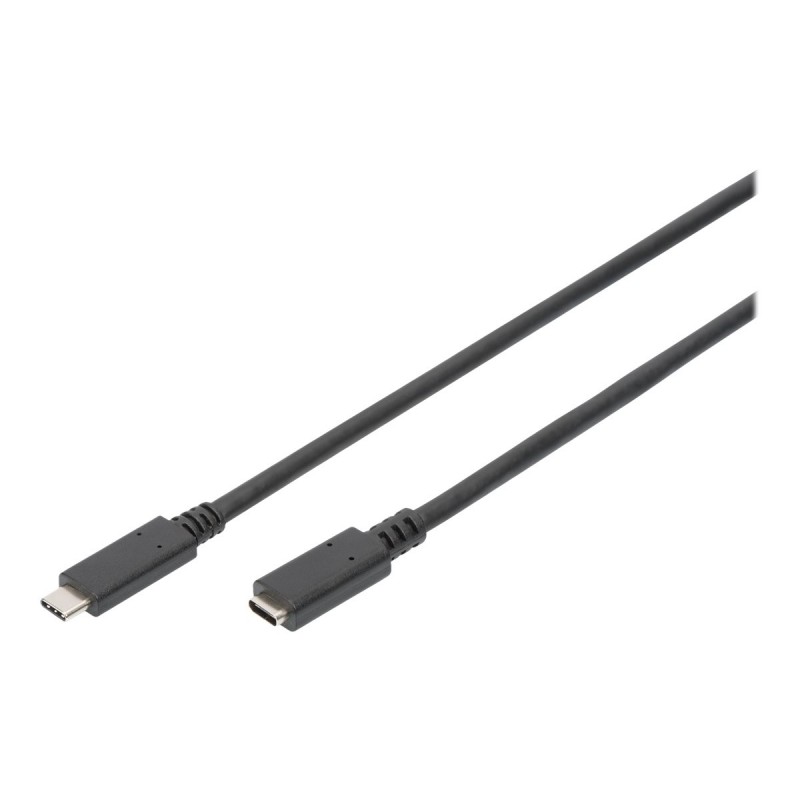 Digitus | USB Type-C Extension Cable | AK-300210-020-S | USB-C to USB-C USB Female 2.0 (Type C) | USB Male 2.0 (Type C)