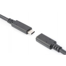 Digitus | USB Type-C Extension Cable | AK-300210-020-S | USB-C to USB-C USB Female 2.0 (Type C) | USB Male 2.0 (Type C)