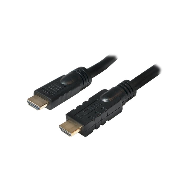 Logilink, CHA0020, 20m, Active, HDMI cable, type A male, - HDMI type A male, black. | Logilink | HDMI to HDMI | 20 m