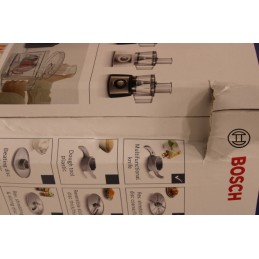 SALE OUT. Bosch MCM3110W Food processor, 800W, Bowl capacity: 2.3L, 2 speed settings, White/Grey | Bosch | Kitchen machine Multi