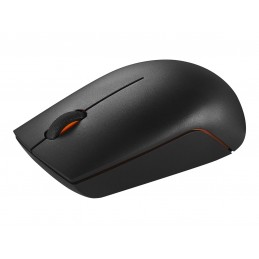 Lenovo | Wireless Compact Mouse | 300 | Optical Mouse | 2.4 GHz Wireless via Nano USB | Black | 1 year(s)