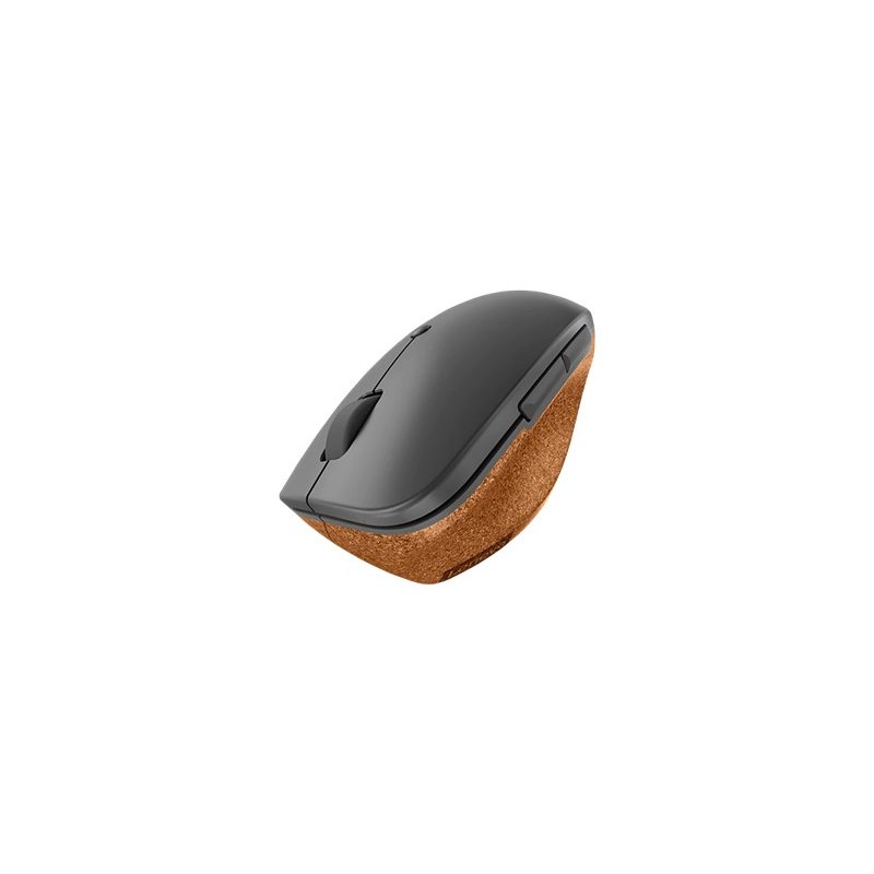 Lenovo | Go Wireless Vertical Mouse | Wireless optical | USB-A | Grey