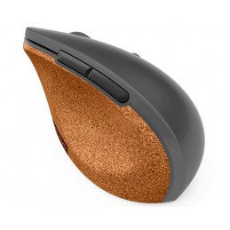 Lenovo | Go Wireless Vertical Mouse | Wireless optical | USB-A | Grey