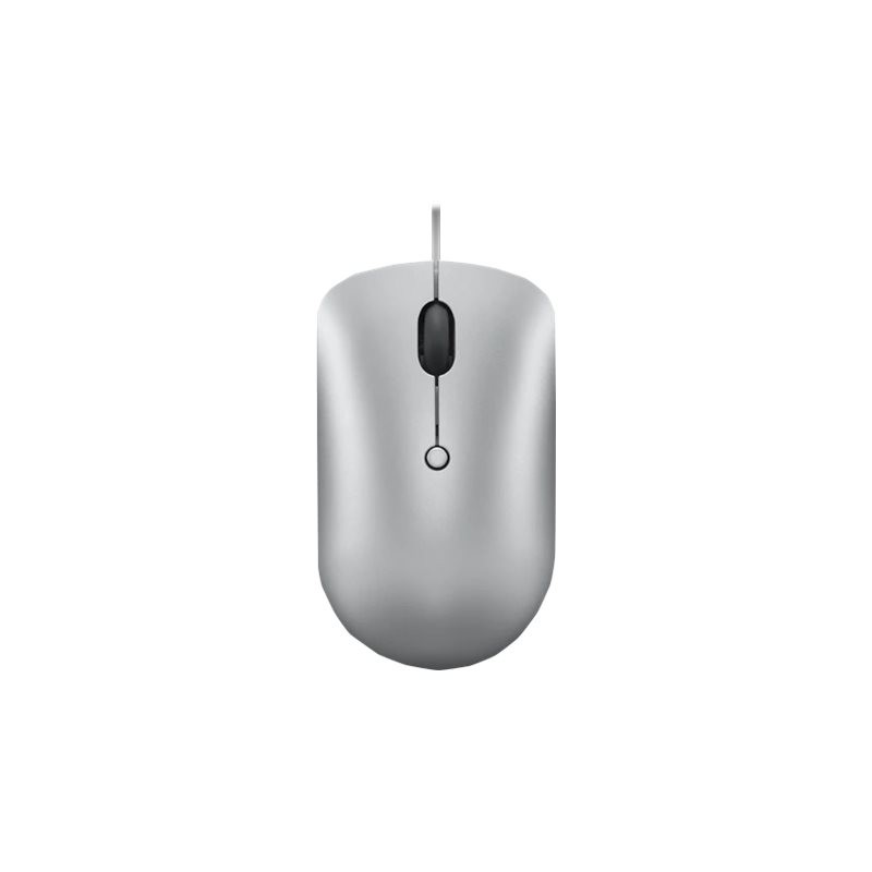 Lenovo | Compact Mouse | 540 | Wired | Wired USB-C | Cloud Grey