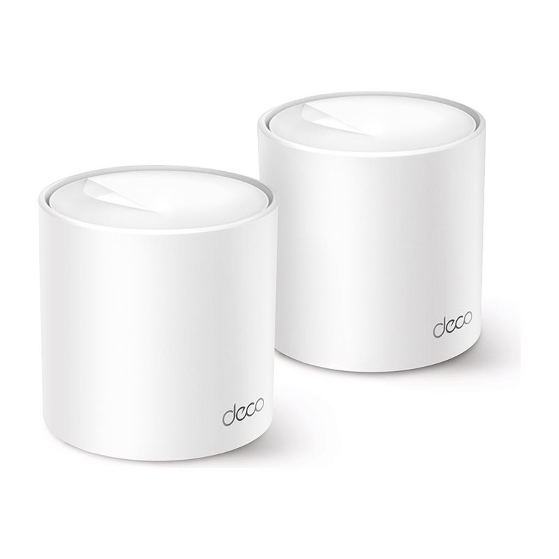 AX1500 Whole Home Mesh Wi-Fi 6 System | Deco X10 (2-pack) | 802.11ax | 10/100/1000 Mbit/s | Ethernet LAN (RJ-45) ports 1 | Mesh 