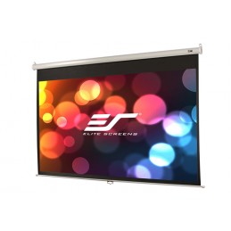 Elite Screens | M85XWS1 | Diagonal 215 cm | 1:1 | Viewable screen width (W) 152.4 cm | White