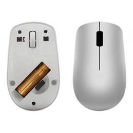 Lenovo | Wireless Mouse | 530 | Optical Mouse | 2.4 GHz Wireless via Nano USB | Platinum Grey | 1 year(s)